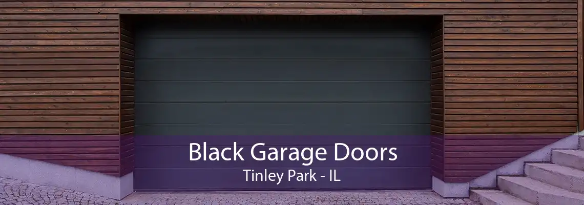 Black Garage Doors Tinley Park - IL