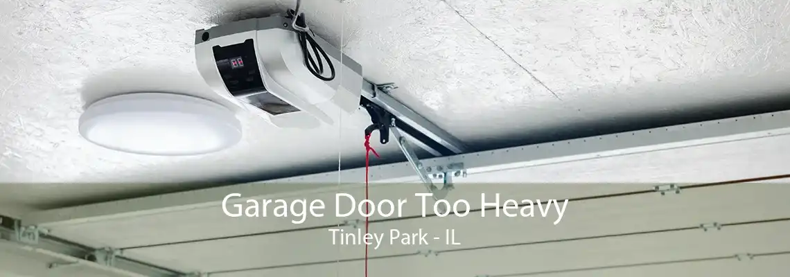 Garage Door Too Heavy Tinley Park - IL