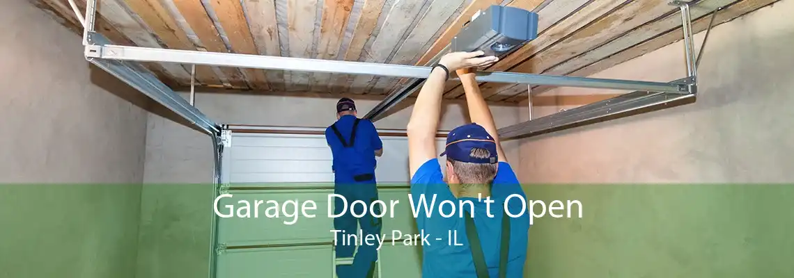 Garage Door Won't Open Tinley Park - IL