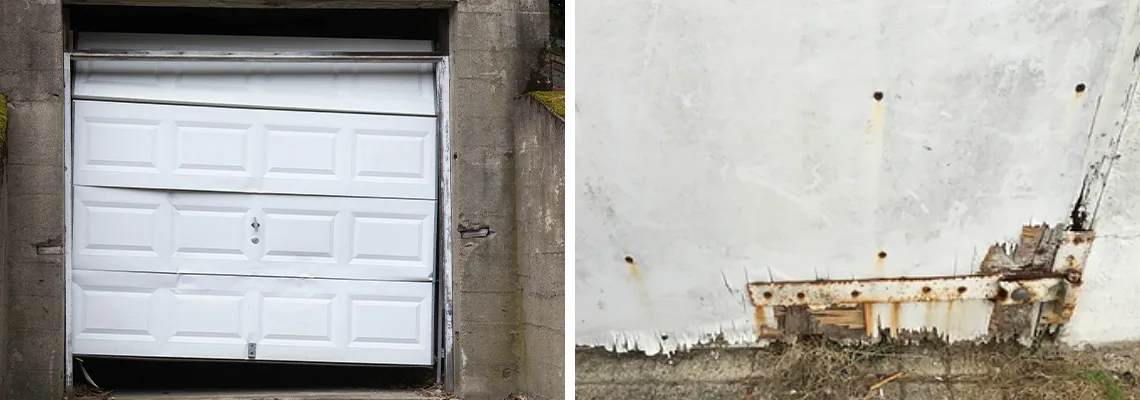 Rotten Commercial Garage Door Repair in Tinley Park, IL