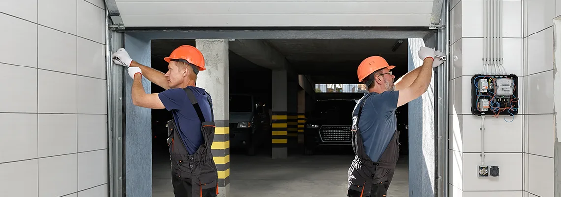 Wooden Garage Door Frame Repair in Tinley Park, Illinois